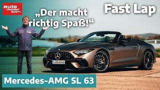 Mercedes-AMG SL 63: Christian ist überrascht! – Fast Lap | auto motor und sport