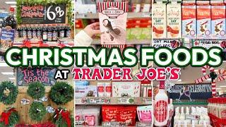 TRADER JOE'S CHRISTMAS *MUST HAVES* + Trader Joes Haul! | Holiday Foods w/ Peppermint EVERYTHING!