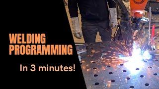 Robot welding programming | No code robotics