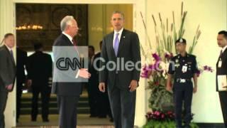 MALAYSIA:OBAMA AND PM NAJIB RAZAK PHOTO OP