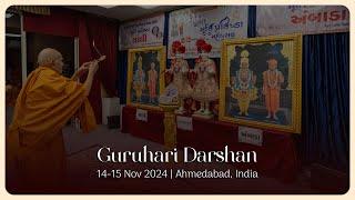 Guruhari Darshan, 14-15 Nov 2024, Ahmedabad, India