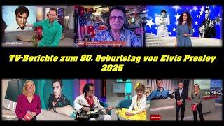 TV-Berichte zum 90. Geburtstag von Elvis Presley 2025