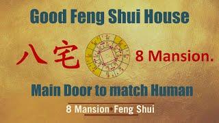 Feng Shui Main Door to match Human