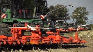 MEGA MAISERNTE - Where the big boys play 7 x Fendt Katana 65 / Krone BiG X 1100 / Claas Jaguar 990..