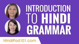 Introduction to Hindi Grammar