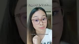 Can I enjoy Crypto tax free? #crypto #cryptotax #shorts #cryptotrading #cryptoinvestors