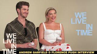 We Live in Time Interview -Andrew Garfield and Florence Pugh