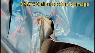 Meticulous Restoration of a Side Collision on BMW 4 Series