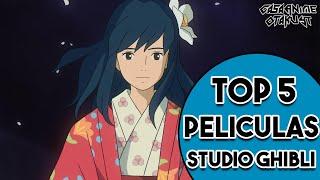 TOP 5 Mis Películas Favoritas del STUDIO GHIBLI