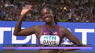 Tamari Davis - (not the race!) Leichtathletik WM Budapest 2023