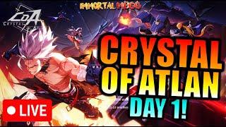 CRYSTAL OF ATLAN DAY 1 GLOBAL RELEASE!!