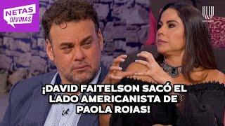 ¡Paola Rojas lanza directa pregunta a David Faitelson y lo pone contra las cuerdas! | Netas Divinas