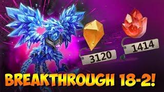 Maxing out Breakthrough levels on Lazulix... INSANE STATS!!!