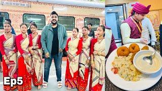 Deluxe Luxurious Train se Arunachal Pradesh aagaye || Indian Railways 5star Restaurant ￼