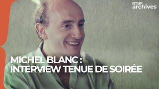 Michel Blanc : interview tenue de soirée en 1986