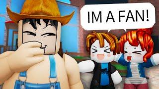I Dressed Up As YOUTUBERS And Surprised LITTLE KIDS.. (Roblox)