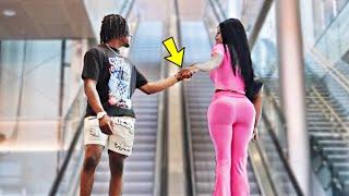 TOUCHING RANDOM STRANGERS ON THE ESCALATOR *Atlanta Edition* PART 2