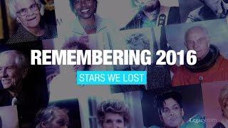 R.I.P. 2016 Year in Review: Celebrities Who Died This Year | Legacy.com