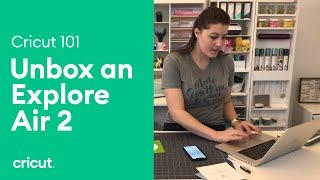 Unbox a Cricut Explore Air 2