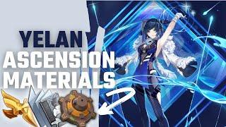 Yelan's Ascension Materials [Character and Talents]