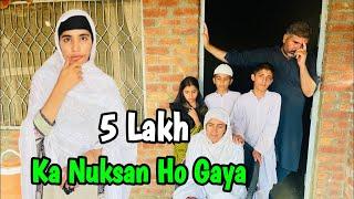 5 Lakh Ka Nuksan Ho Gaya || Happy Punjabi Family