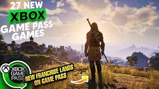 27 AMAZING NEW XBOX GAME PASS GAMES REVEALED