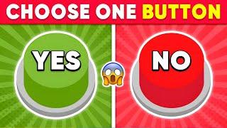 Choose One BUTTON!  YES or NO Challenge 🟢