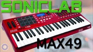 Akai MAX49 Midi/Mackie CV/GATE Controller Review