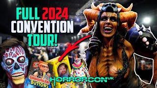 HorrorCon UK 2024 - FULL TOUR! Toys, Interviews, BTS & More!