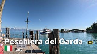 Our Way to Lake Garda From the Stunning Peschiera Del Garda in 4K