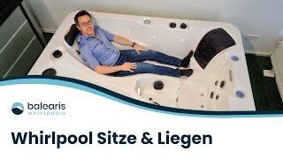 Whirlpool Sitze und Liegen Pro 3 | balearis® Whirlpools