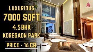 Luxurious 7000sqft 4.5BHK Flat + Private Swimming Pool & Exclusive Interior Sale @Koregaon Park Pune