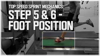 Simple Speed Coach | Top Speed SPRINT MECHANICS - (Steps 5 & 6: FOOT POSITION)
