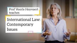 International Law: Contemporary Issues | Professor Veerle Heyvaert