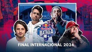 REACCIÓN EN VIVO a la FINAL INTERNACIONAL de RED BULL 2024 - con ROBERTO MTZ y LOBO ESTEPARIO - EYOU