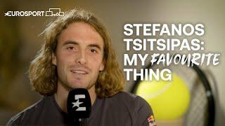 Greece Or Margot Robbie? Tsitsipas Picks His Favourite Thing | My Favourite Thing | Eurosport Tennis