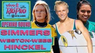 Caitlin Simmers, Tatiana Weston-Webb, Taina Hinckel | Vivo Rio Pro presented by Corona 2024