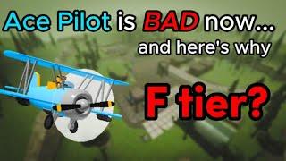 ACE PILOT is so HORRIBLE now... | Tower Defense Simulator