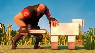 Team Fortress 2 vs Minecraft Episode 1 (TF2 Animation)