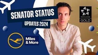 Miles and More Senator Status | Changes and updates in 2024