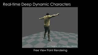 Real-time Deep Dynamic Characters (Teaser)