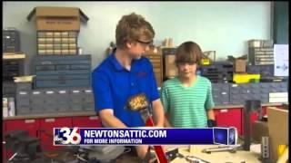 Newton's Attic Featured on Good Day KY - Summer 2015