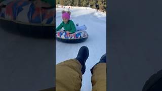 Sliding into the New Year like #tubing #snow #winter #winteractivities #fun#fyp #explore #slide