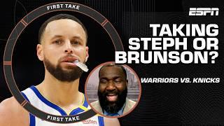 Shannon Sharpe is taking STEPH CURRY OVER JALEN BRUNSON  Ochocinco AGREES  | First Take