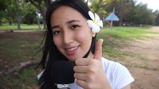 ASMR AT THE BEACH (public)