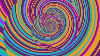 Mesmerizing Trippy Spiral Animations, Groovy Chill Calm Ambient Music, Meditation Yoga Sleep Study