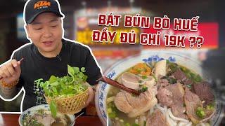 Bát Bún Bò Huế Đầy Đủ Chỉ 19k???