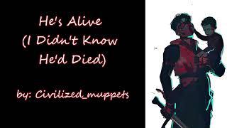 He's Alive (I Didn't Know He'd Died) (Jason Todd Damian Wayne Batfamily PODFIC) Oneshot