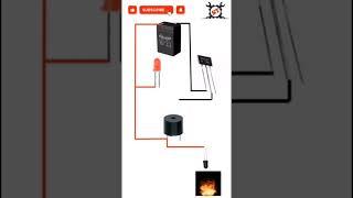 Infrared Fire Alarm Circuit||Saurabh technical|| #firealarmsound #viral #shorts #shortvideo #youtube