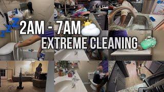 Extreme 2AM Cleaning Marathon: Satisfying ASMR | QUIET HOUSE CLEANING | NO SPEED |MOTHER OF  4️